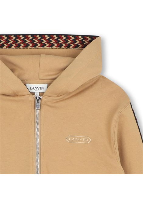 Felpa con cappuccio LANVIN KIDS | N30424276